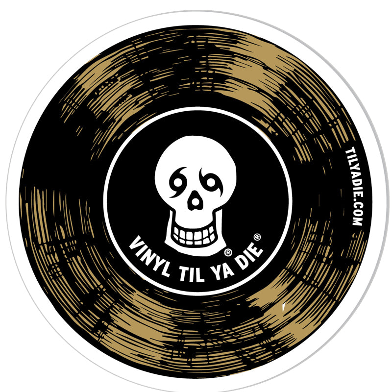 Sticker Vinyl record 