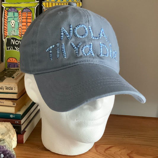 Nola Hat Columbia Blue Denim