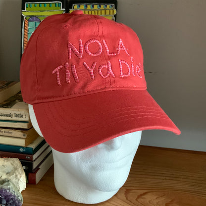 Nola Hat Nantucket Red Rose