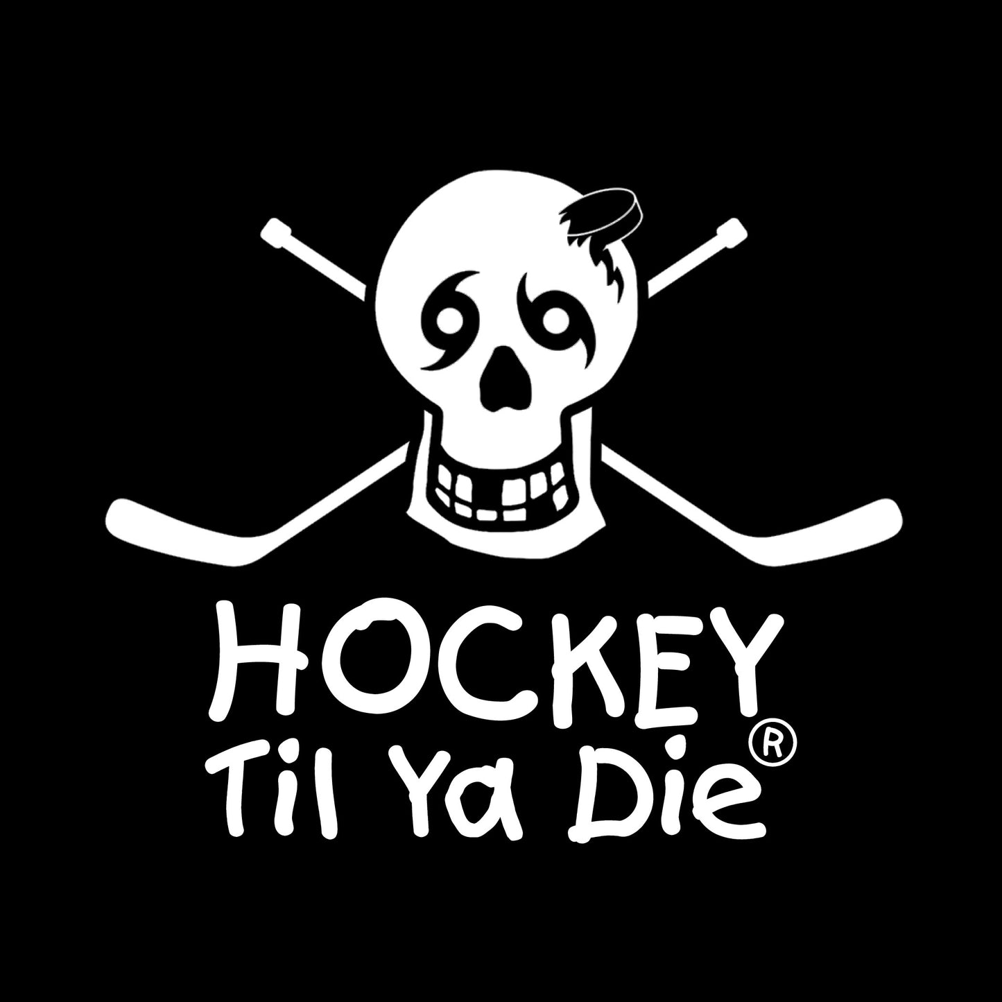 Hockey Skull Sticks Design