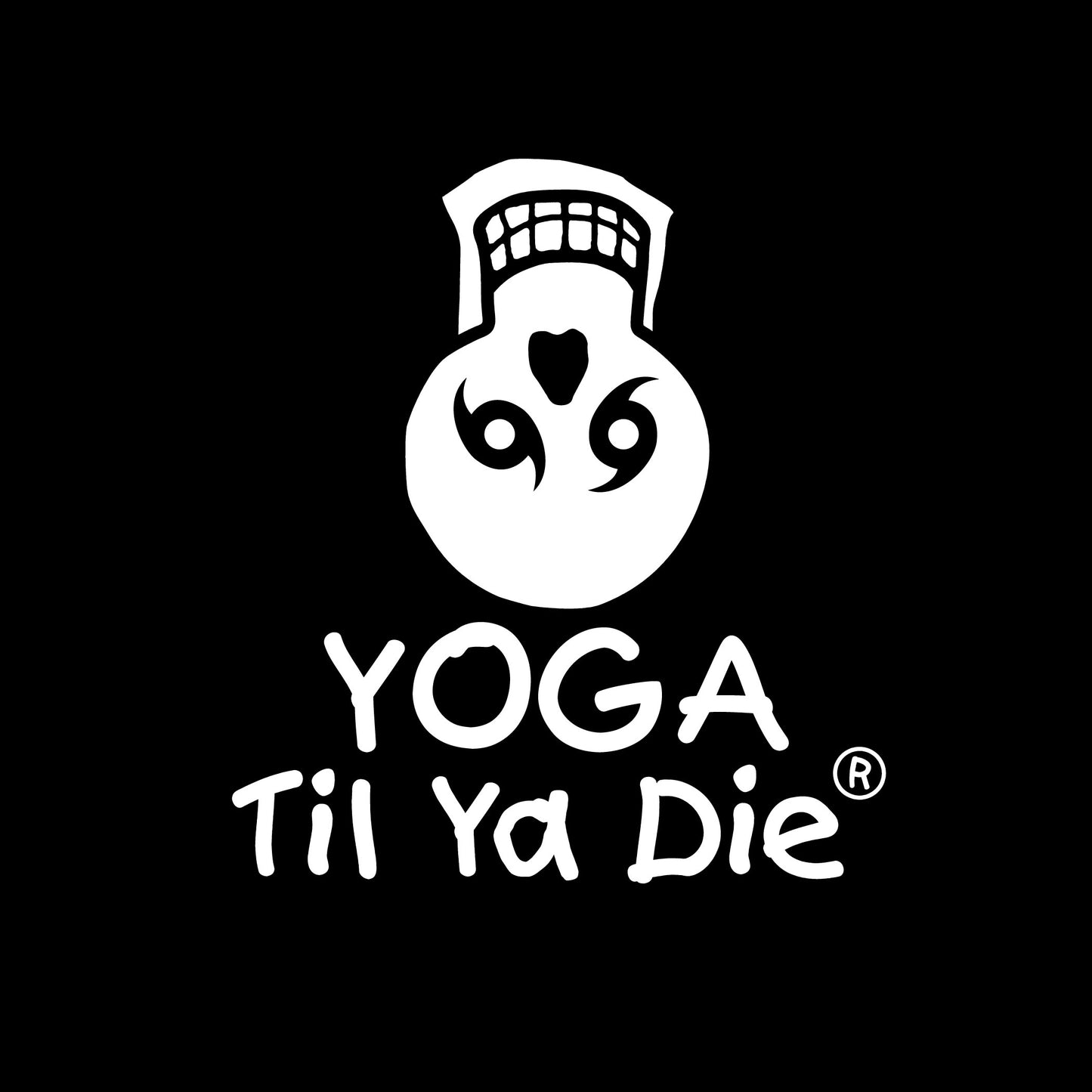 Yoga Skull Upside Down Design