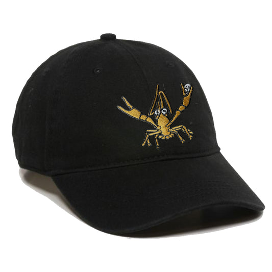 Crawfish Hat Black Gold